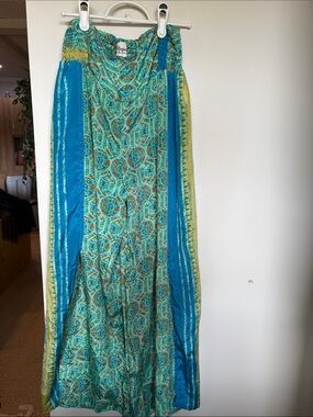 How Bazaar Boho Wide-Leg Palazzo Pants
